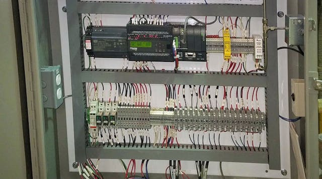 Electrical Control Panel Layout