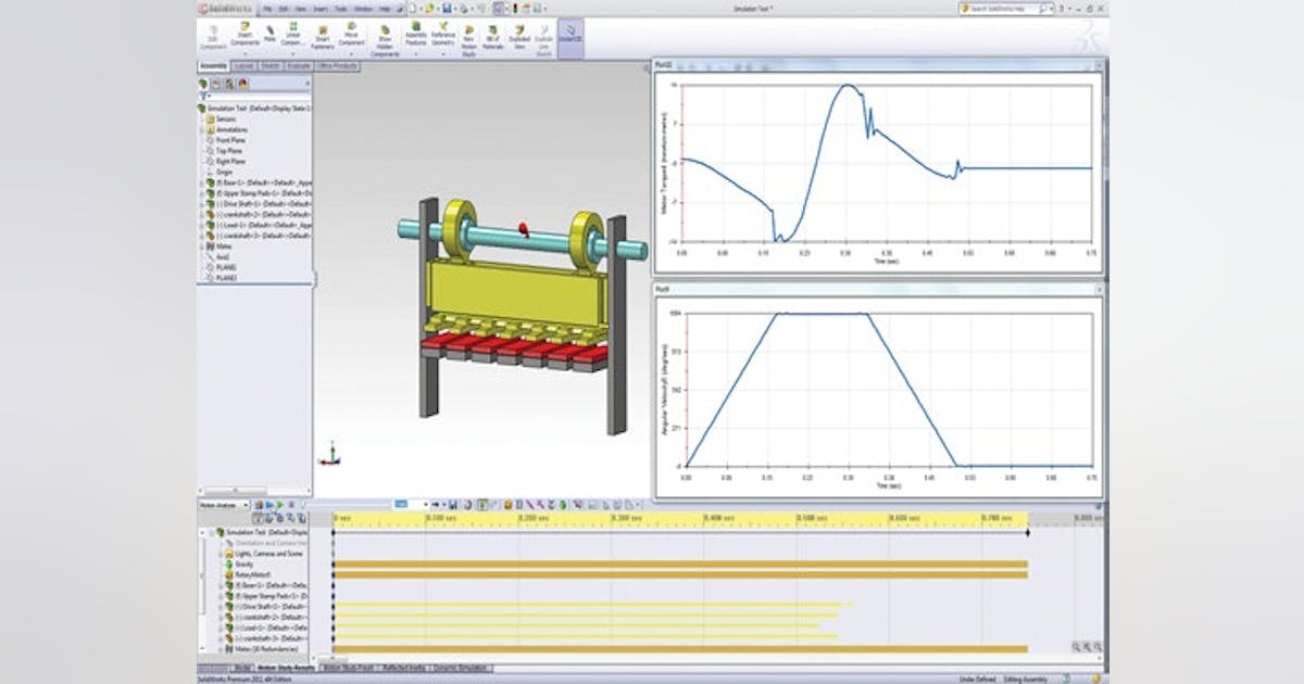 Industrial Software: Co-Simulation Sparks Motion Software | Control Design