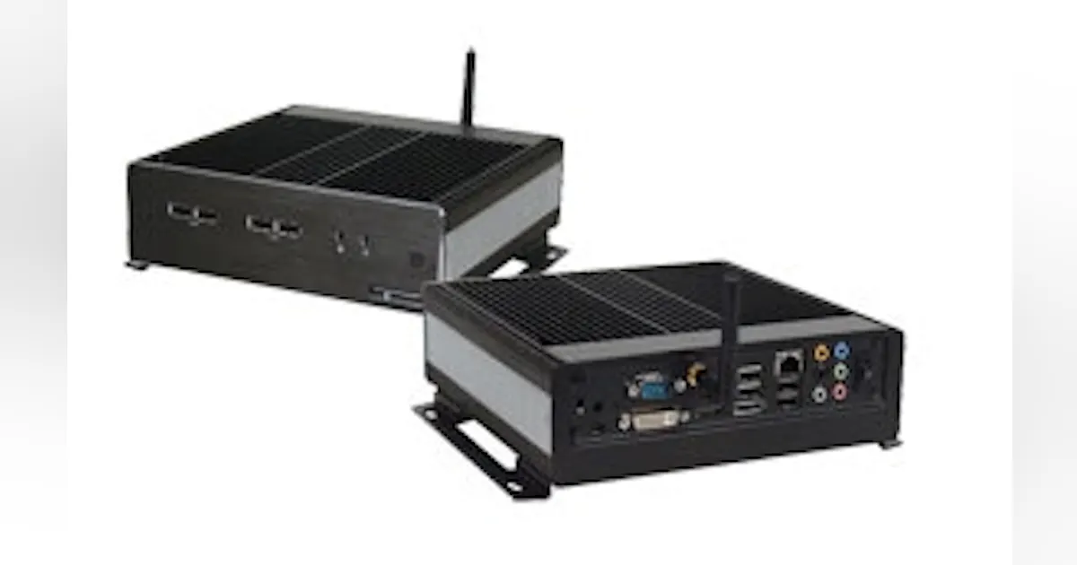 Plg Computer Industrial PC | Fanless PC for Rugged Deployment | Control Design ...