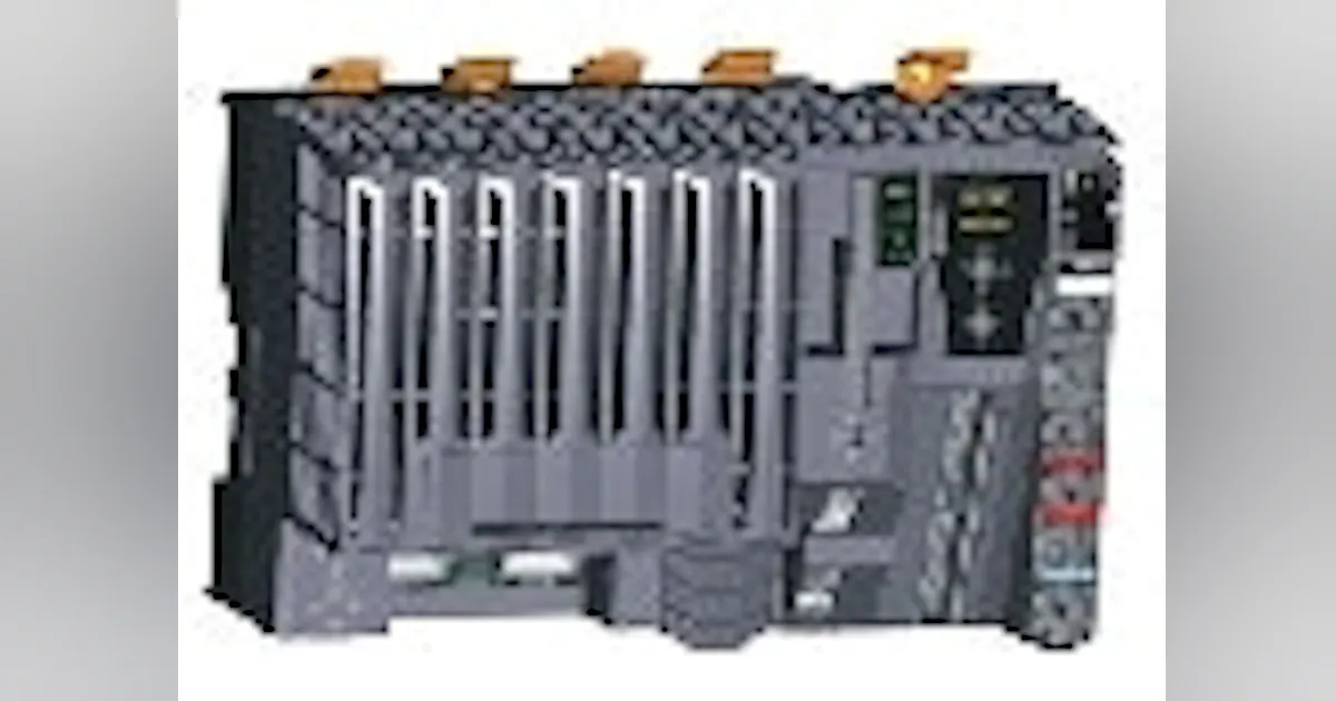 I/O Modules | DIN-rail CPUs complete automation solution | Control ...