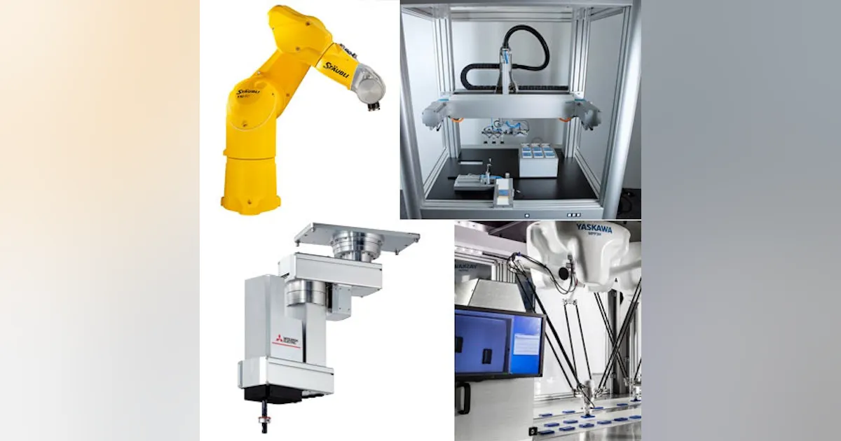 Fixed Robot Example A look at articulated, SCARA, cartesian and delta robots | Control Design
