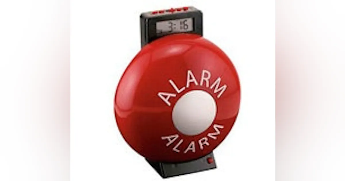 Industrial Alarm Clock at Rose Jaques blog