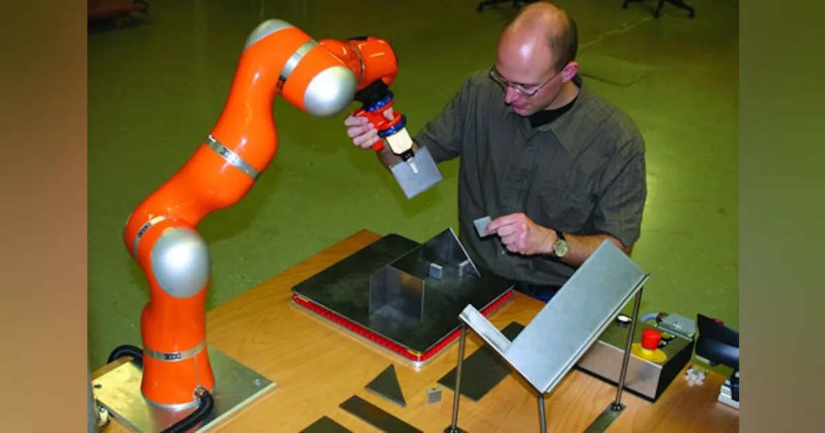 Robotics | Award-Winning Robot Works Safely With Humans | Control ...