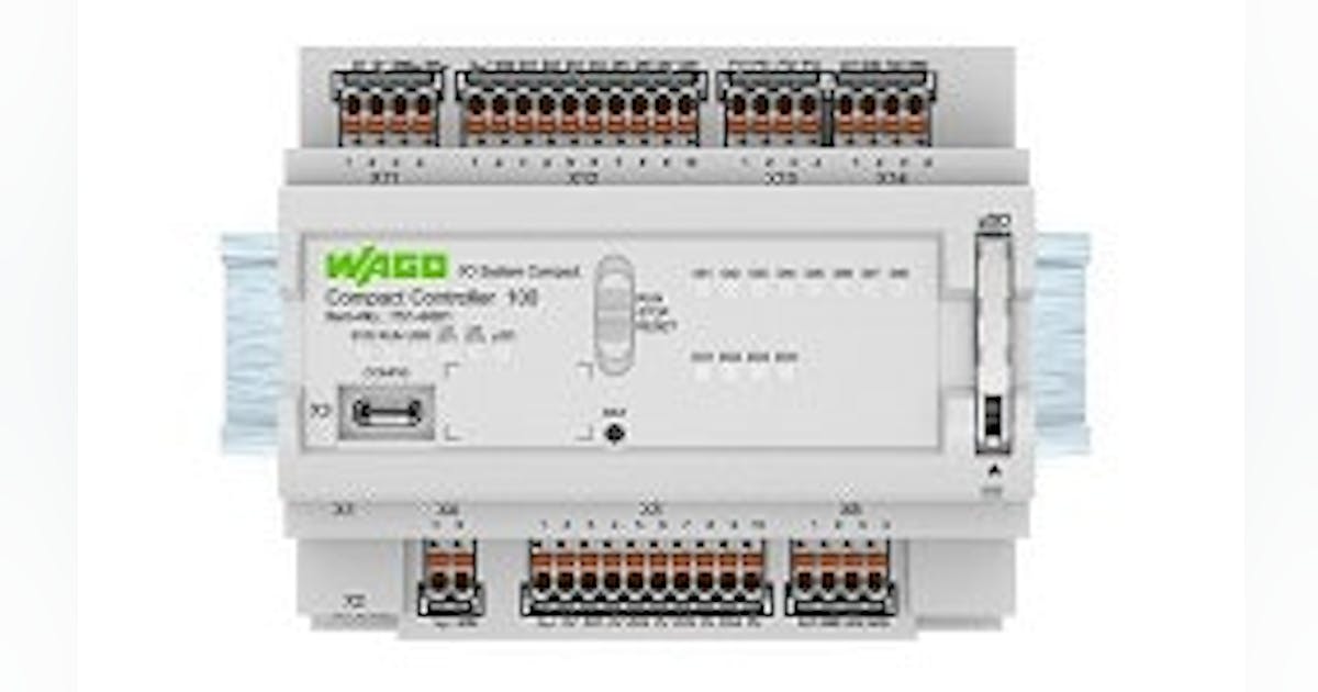 Controllers: Compact Controller 100 PLC and remote I/O | Control Design