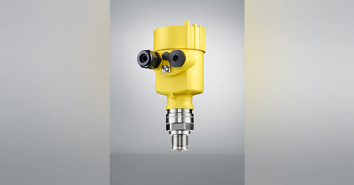 VEGAPuls 6X radar sensor | Control Design