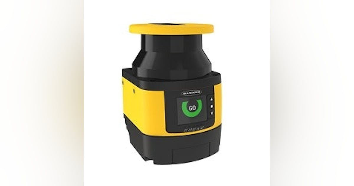 Machine Safety: SX5 safety laser scanner | Control Design