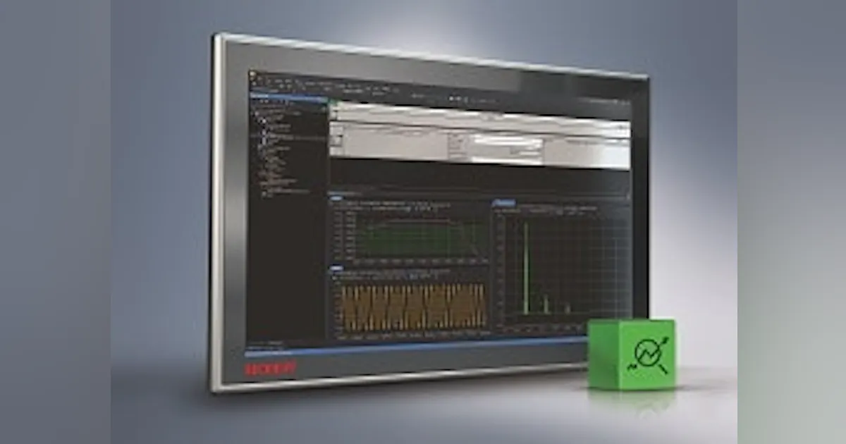 Beckhoff Plc Software Software: TwinCAT Analytics software | Control Design