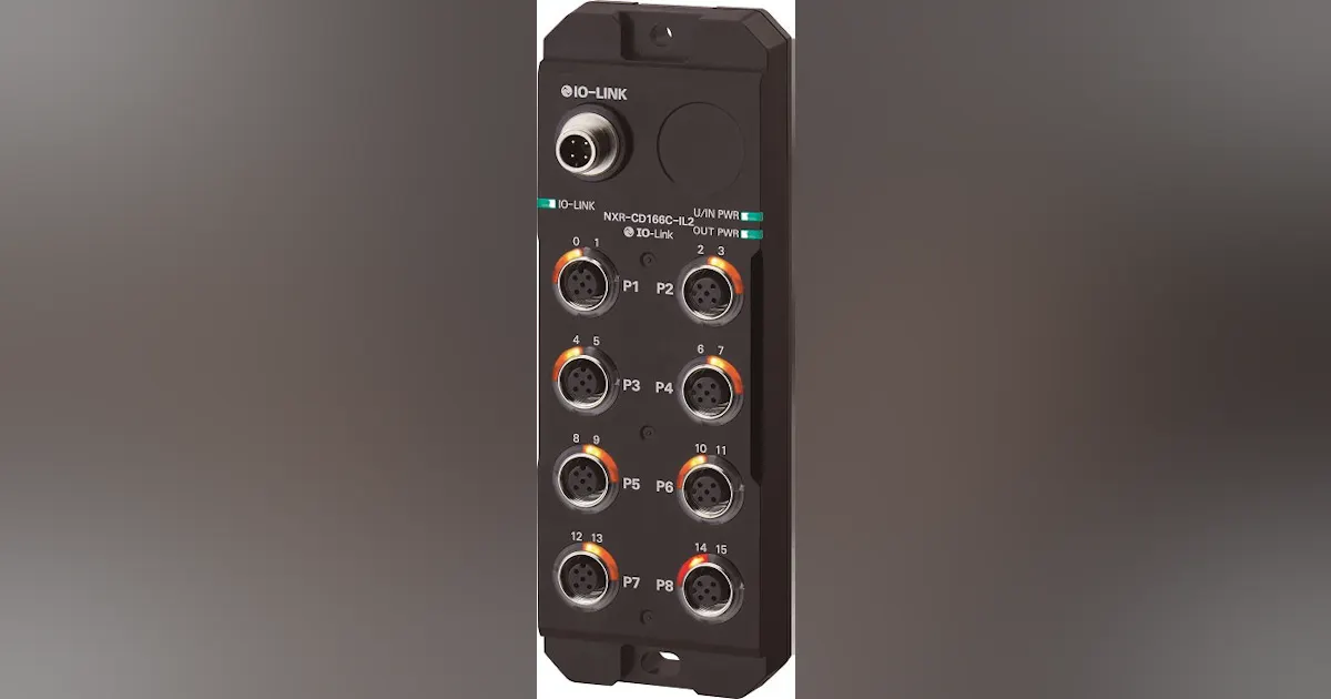 Input/Output: Omron Automation Remote terminal | Control Design