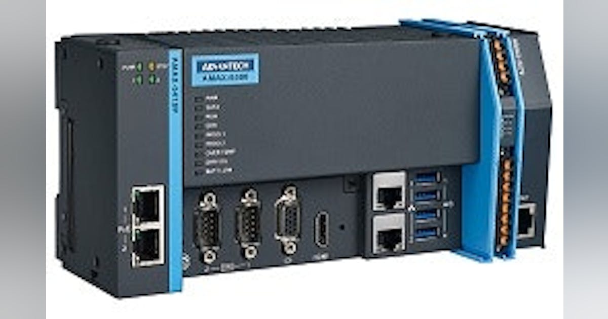 AMAX-5000 EtherCAT I/O and Controller Series Enables Compact, High ...