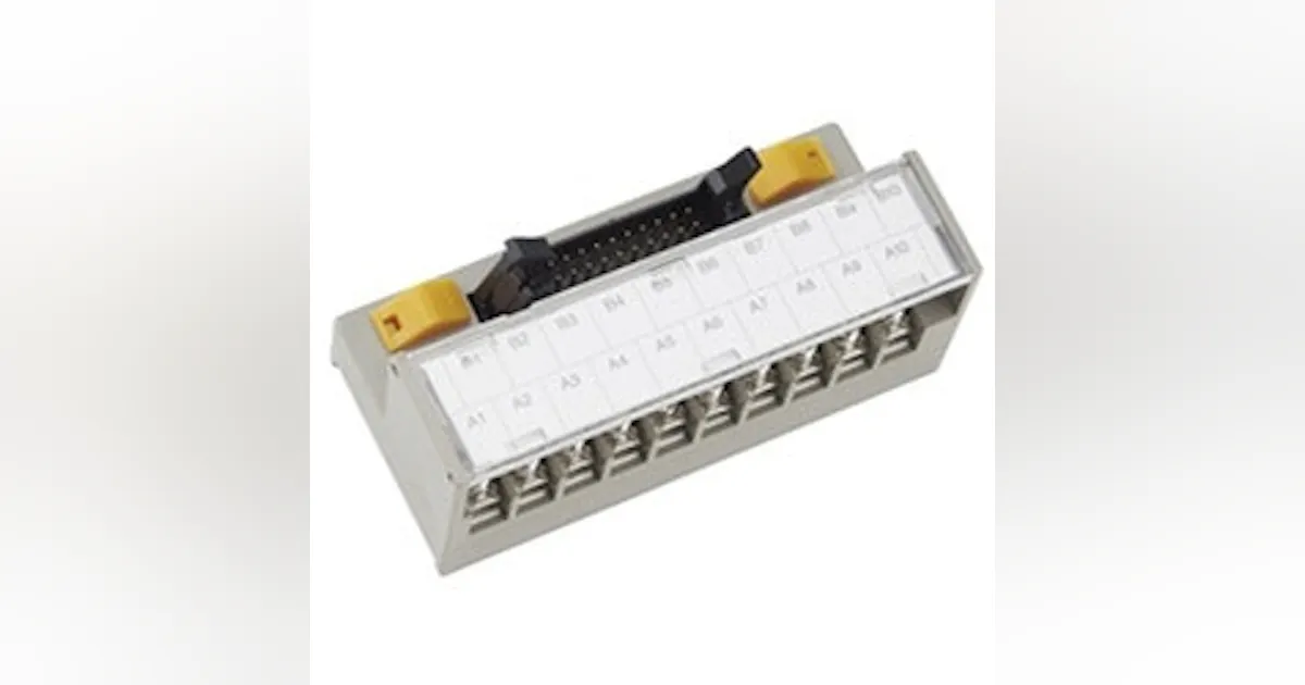 Connectivity: Misumi Terminal block interfaces for pin terminals ...