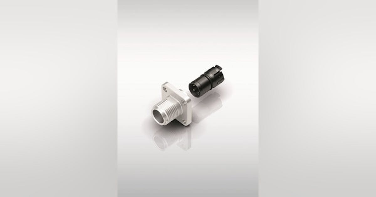 Binder USA Rectangular flange connectors with latching and ...