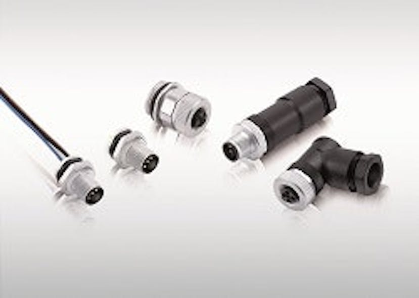 Binder USA M12 connectors for ac and dc applications Control Design