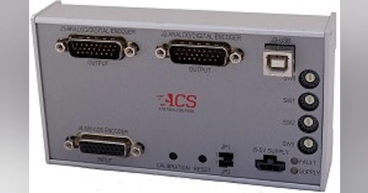 Motion Components: ACS Motion Control High-precision encoder multiplier ...