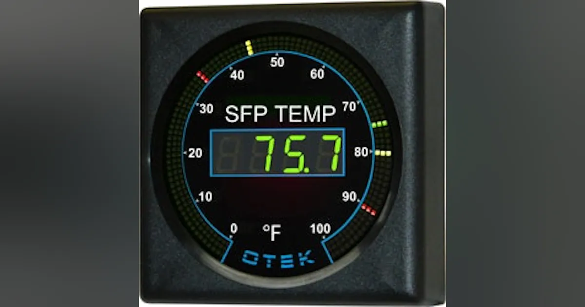 Otek ANSI 4-Inch digital panel meter | Control Design
