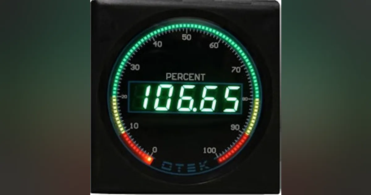 Otek hybrid panel meter with cybersecurity protection | Control Design