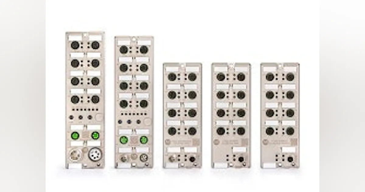 Input/Output: Rockwell Automation I/O modules with IP69K protection ...
