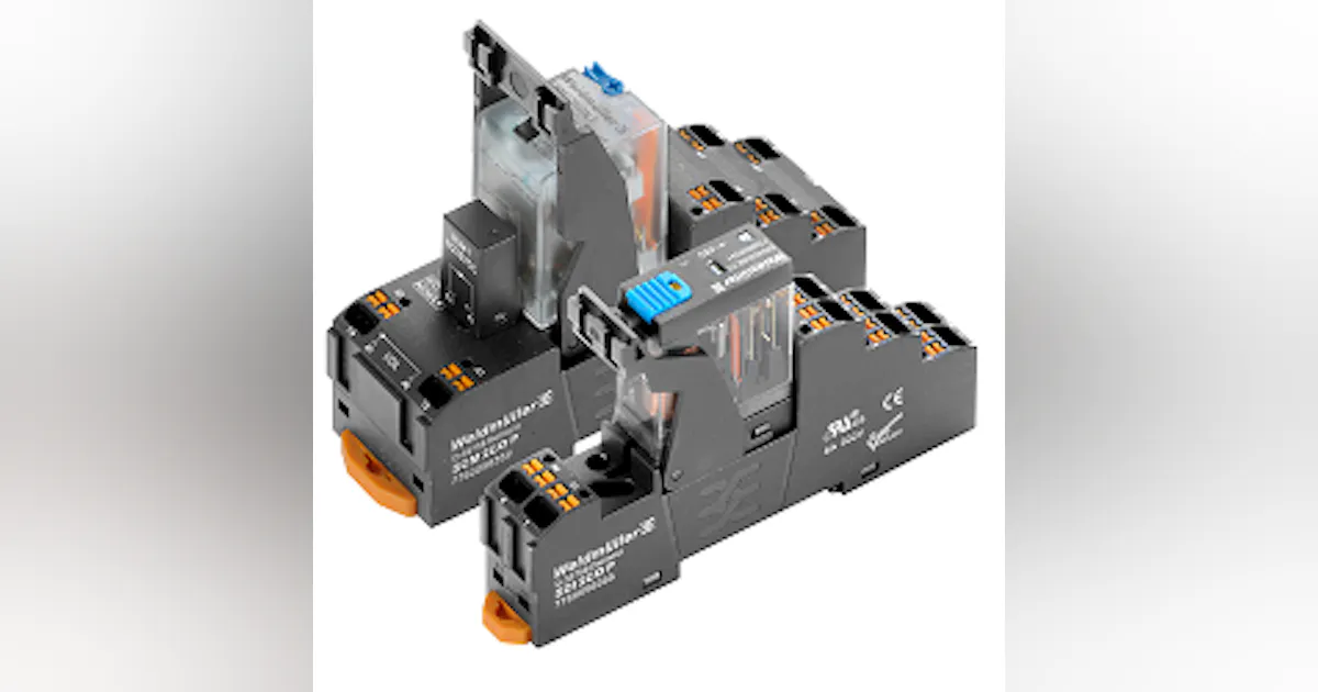 Controllers: Weidmuller Relay modules | Control Design