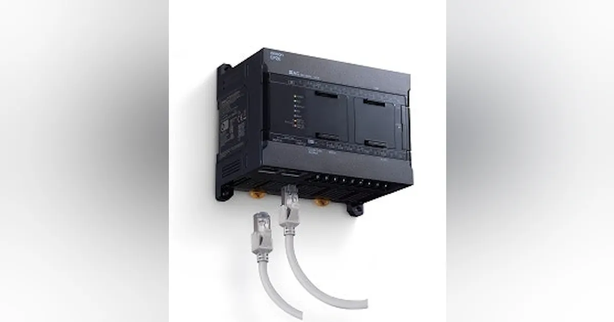 Controllers: Omron Automation All-in-one controller for compact IoT ...