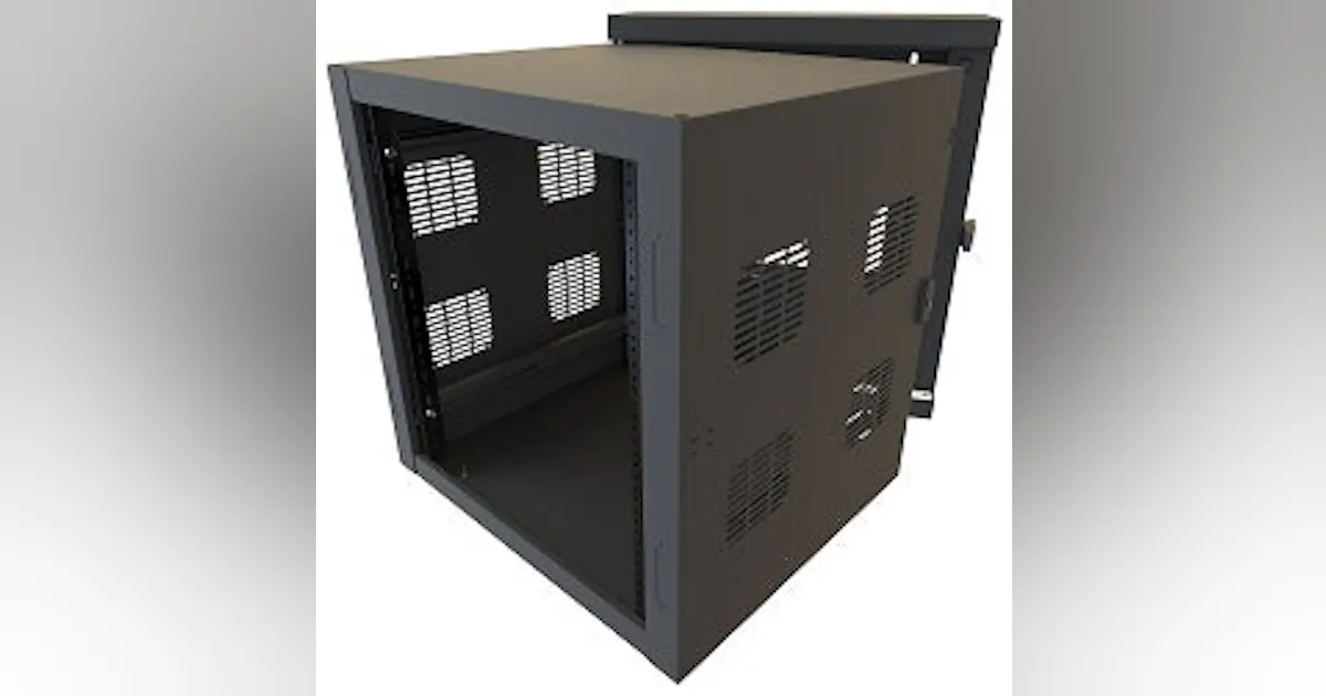industrial Enclosure: Digi-Key Sectional wall-mount rack cabinet ...