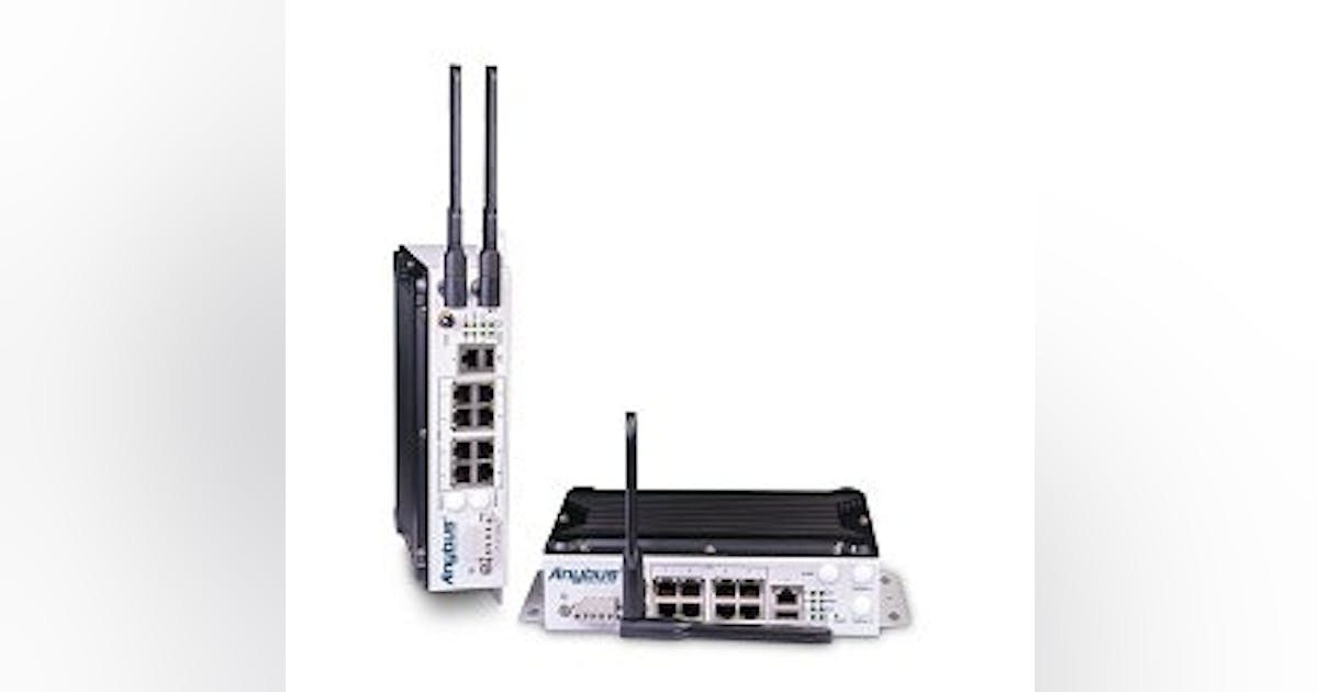 Industrial Networks: HMS Wireless router with remote site management ...