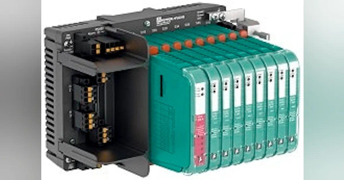 Power Distribution: Pepperl+Fuchs Fieldbus compact power hub | Control ...