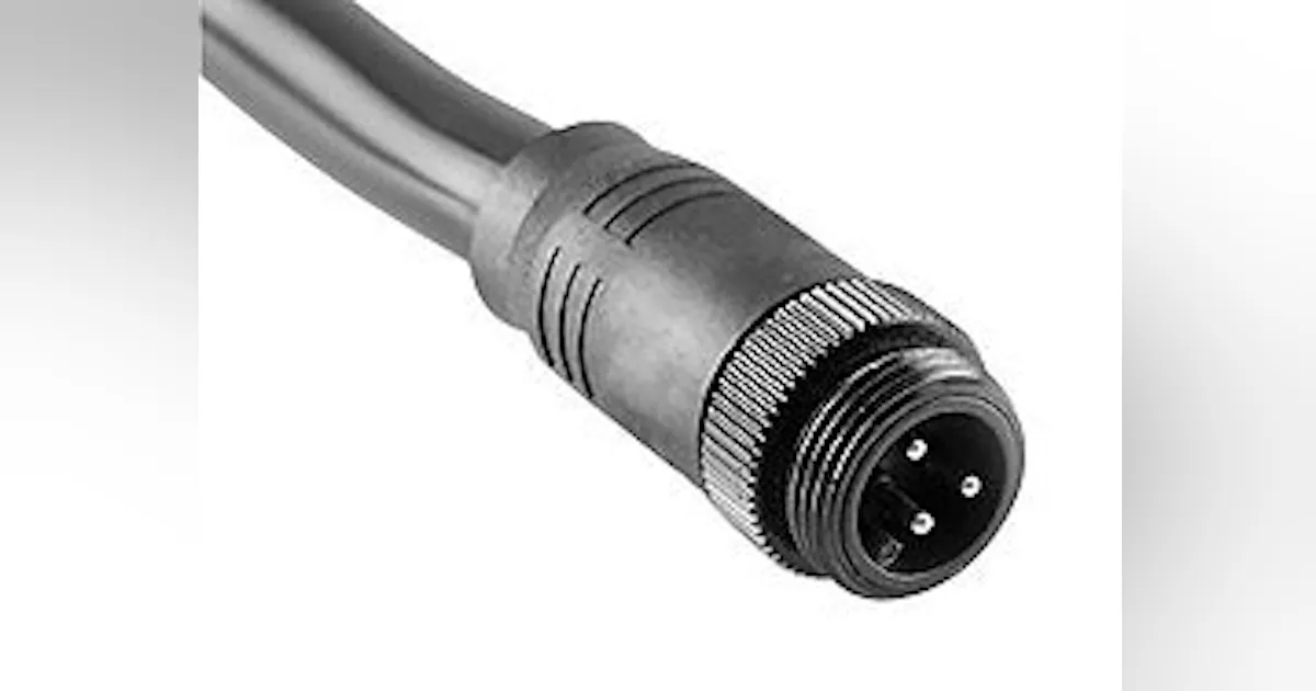 Connectivity: Newark IP67-sealed sensor cable assemblies | Control Design