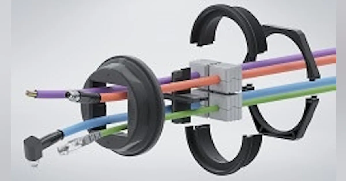 Connectivity: Conta-Clip Modular cable entry for cables with plugs ...