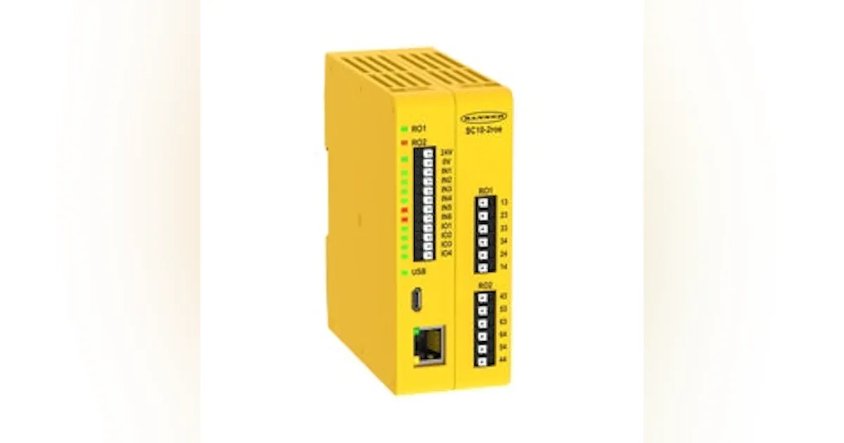 Banner Power Module And Level Control Banner Engineering safety controller with functionality of 2 relays ...