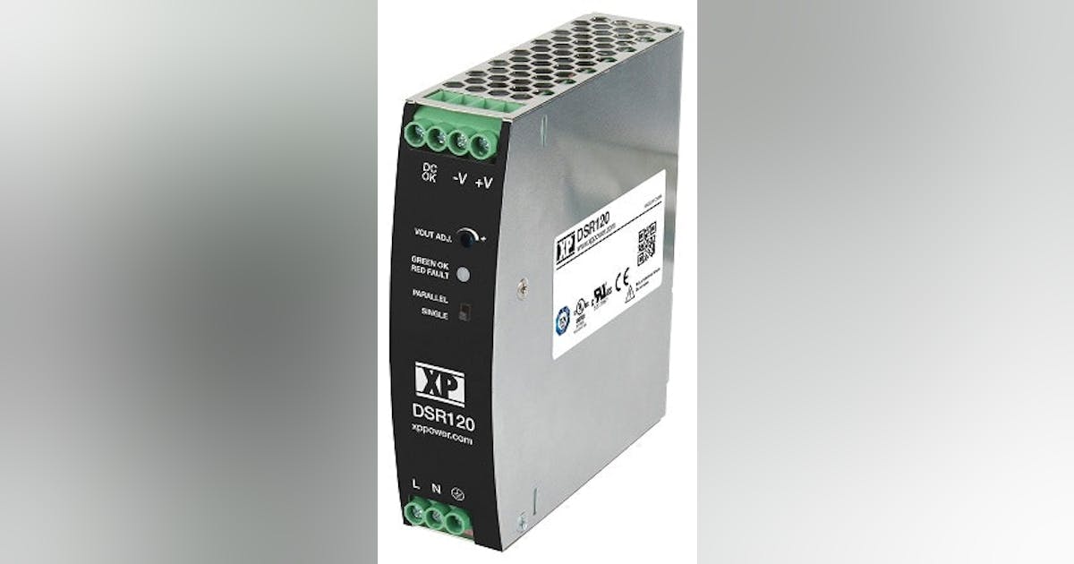 Power Distribution Newark element14 Ultraslim ac/dc DIN rail power