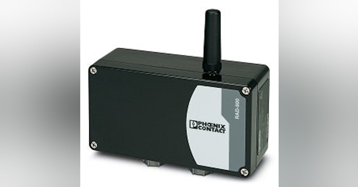 Input/Output: Phoenix Contact NEMA 4X wireless I/O device | Control Design