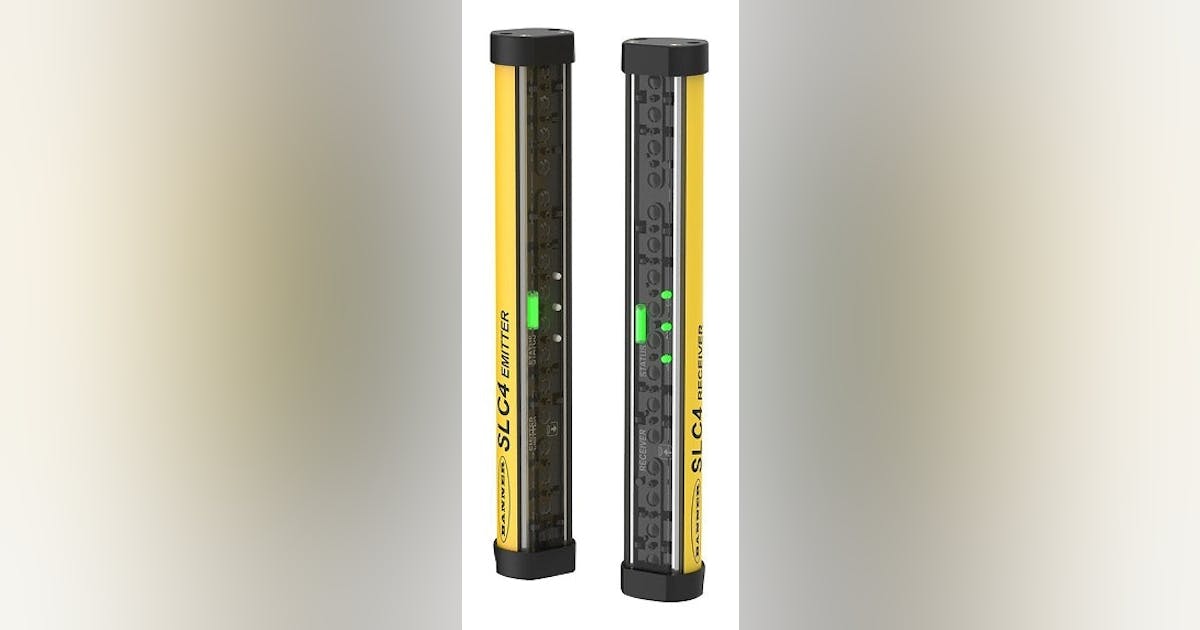 Machine Safety Newark element14 Type 4 safety light curtain Control