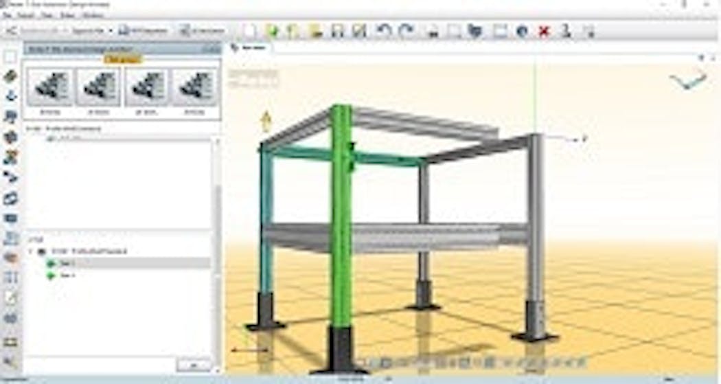 Software Parker Hannifin Tslot aluminum design architect tool