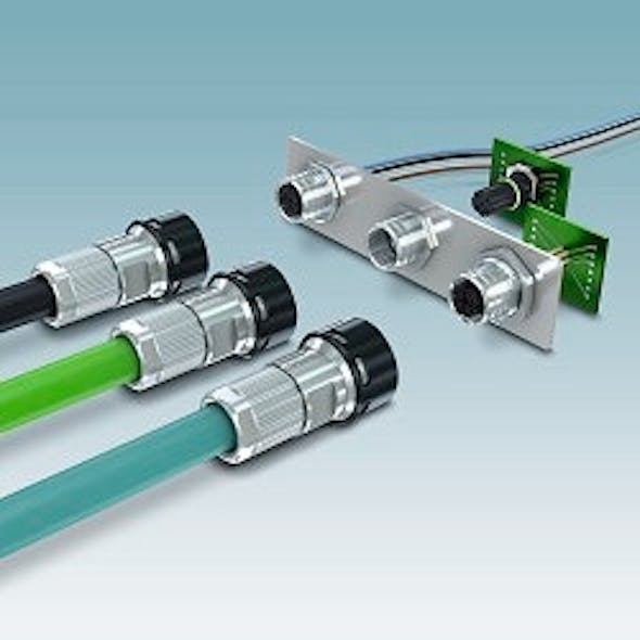 Phoenix Contact Pushpull style M12 connector Control Design