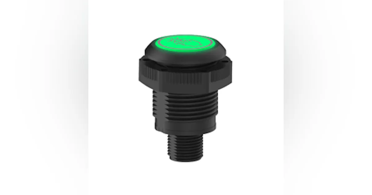 Banner Engineering multicolor indicators and touch buttons | Control Design