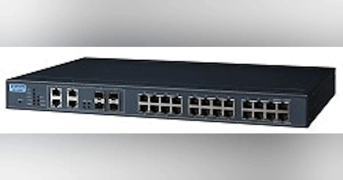 Industrial Networks: Advantech Rack-mount industrial Ethernet solutions ...