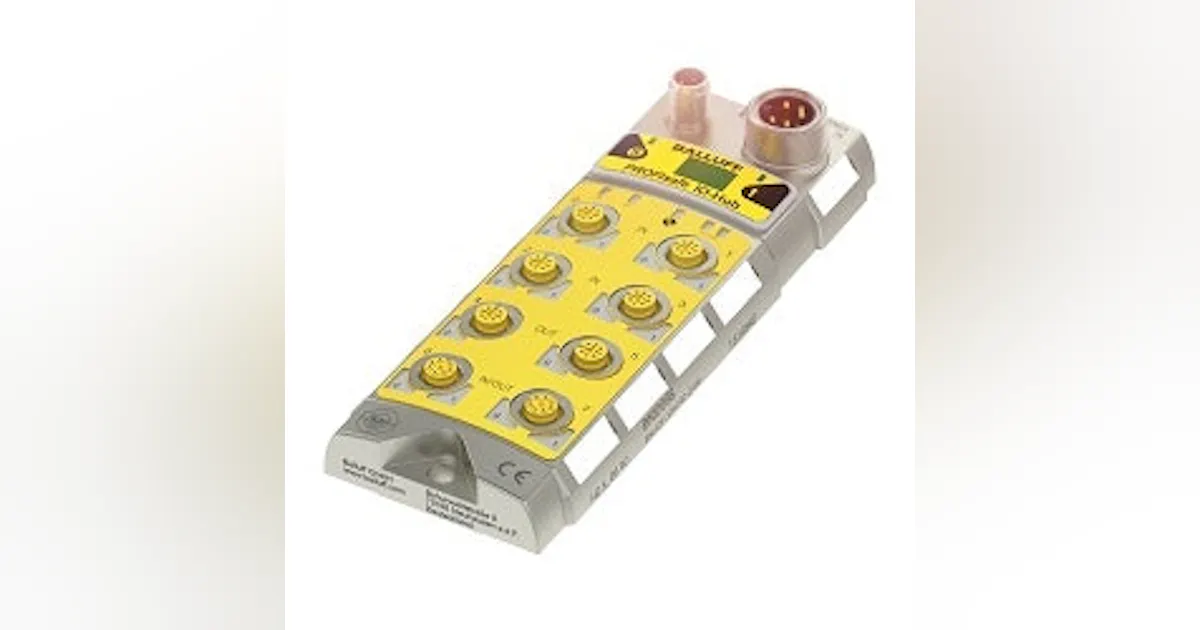 Input/Output: Balluff Safety connectivity with the ease of IO-Link ...