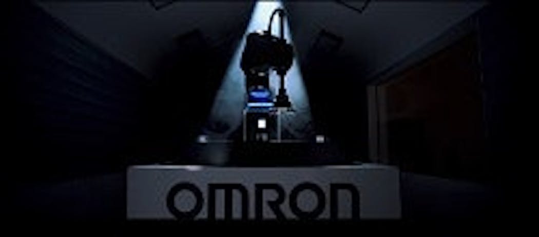 Motion Components: Omron Robot with integrated compact controller ...