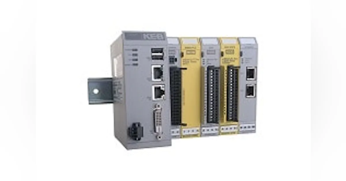 Controllers: KEB America FSoE master safety PLC | Control Design