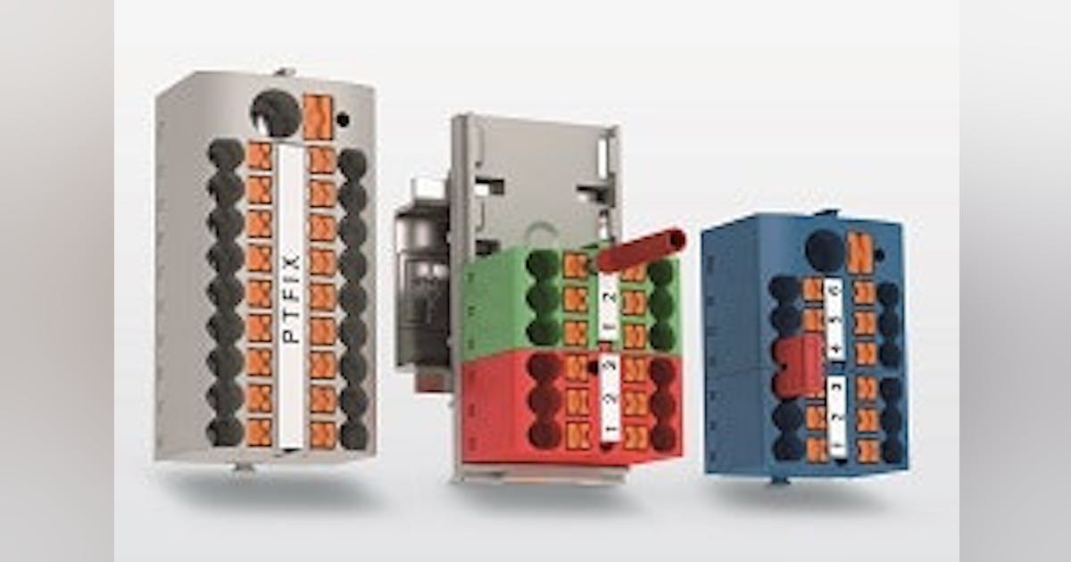 Phoenix Contact Power distribution blocks with modular design Control