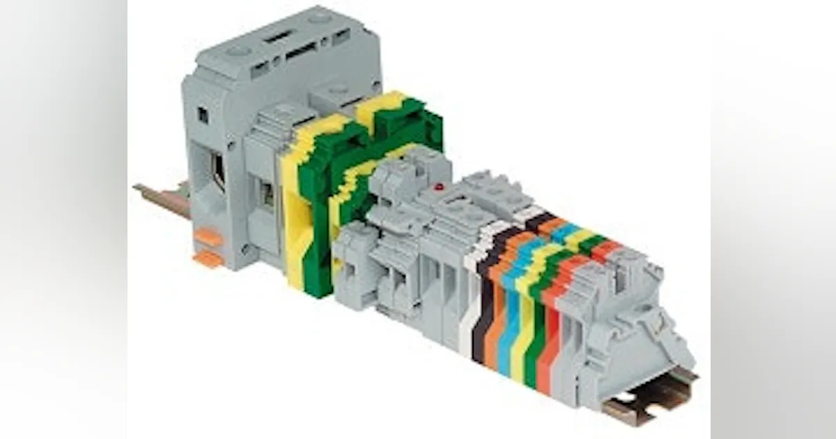 Connectivity: c3controls IEC terminal blocks | Control Design