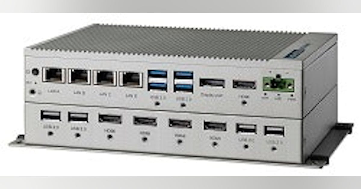 Industrial Computer: Advantech Modular box platform | Control Design