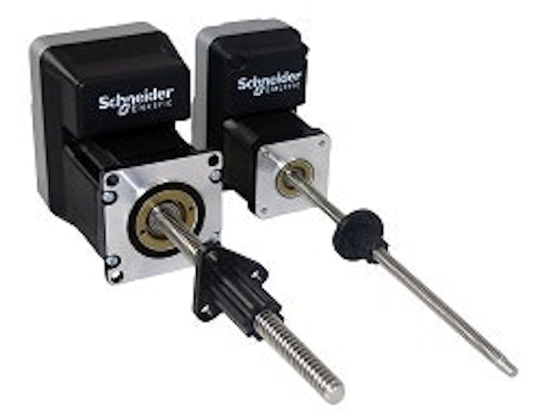Schneider Electric Linear actuators with stepper motors Control Design