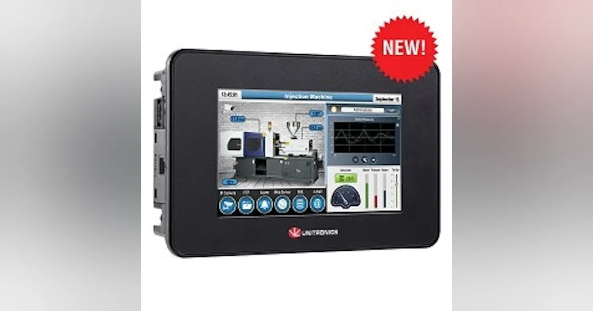 Controllers: Unitronics Multifunction PLC+HMI+I/O in a single unit ...
