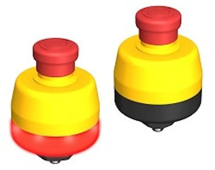 Machine Safety: Banner Engineering Illuminated e-stop buttons | Control ...
