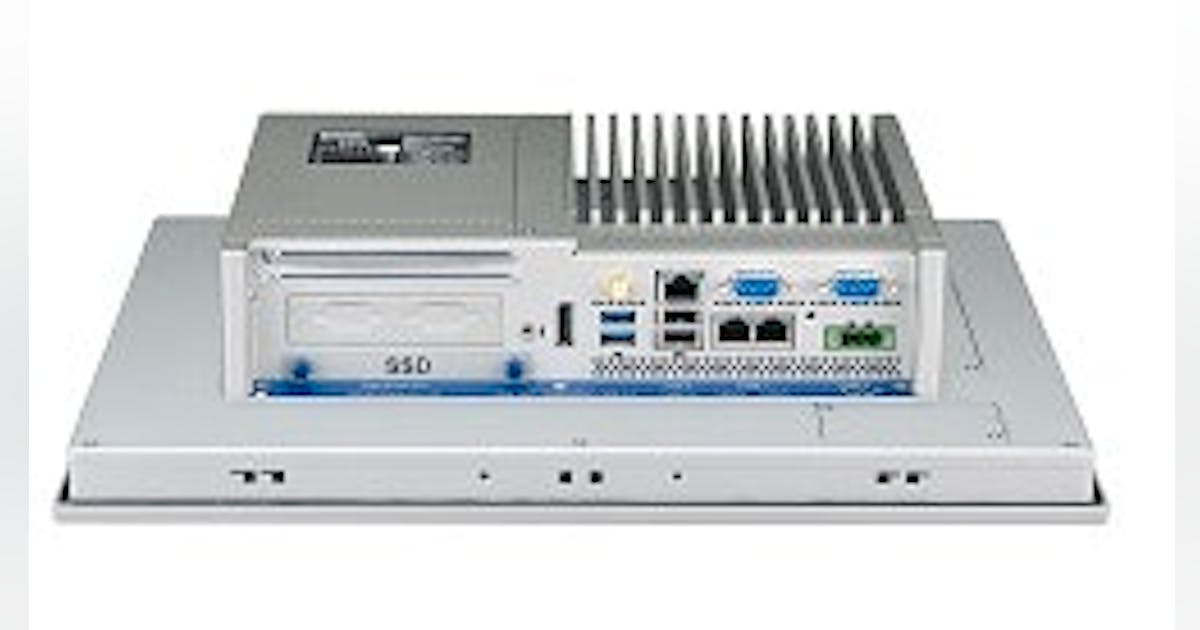 Industrial Computer: Advantech Two-piece modular touch-panel computers ...