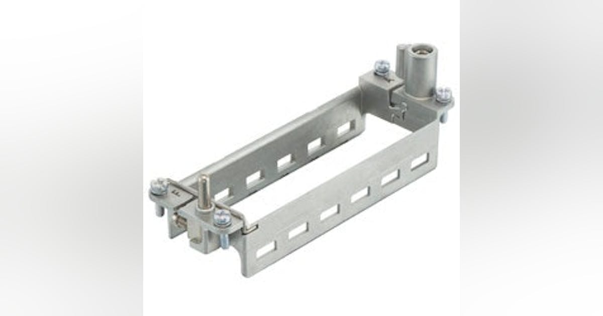 Harting modular spring-loaded frame | Control Design