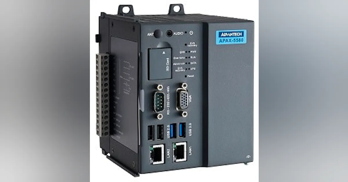 Industrial Computer: Advantech Modular control IPC | Control Design