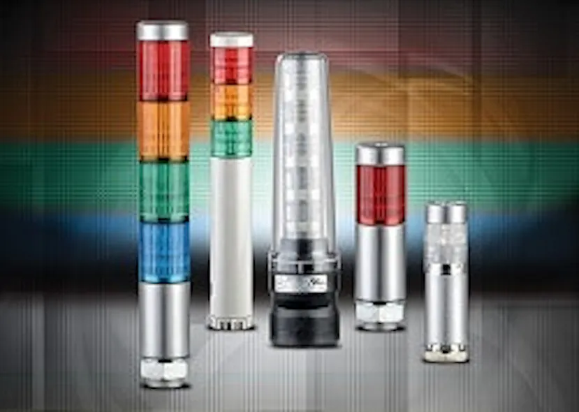 Operator Interface Hardware: AutomationDirect Preassembled LED stack ...