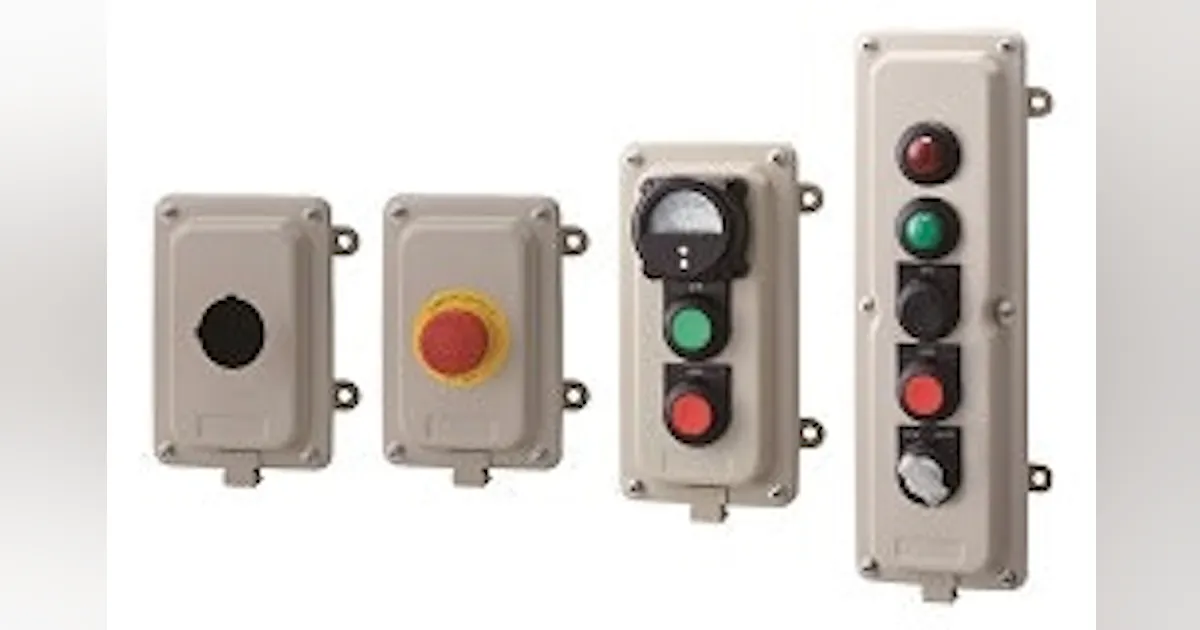 Industrial Enclosure: IDEC Standard and custom control stations ...