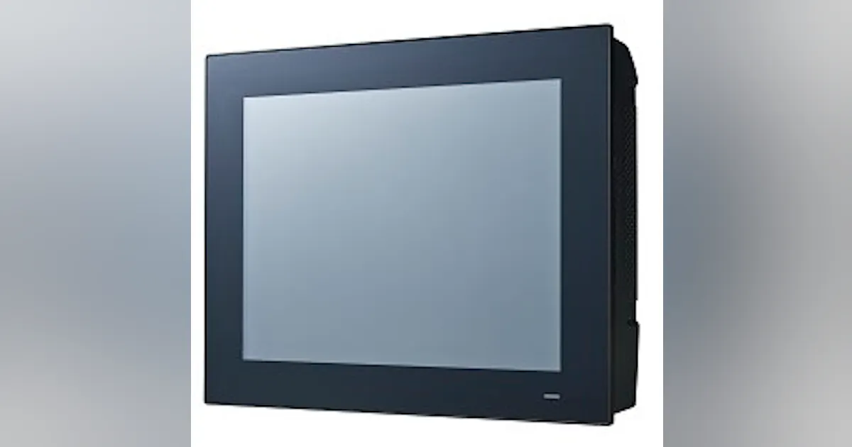 Industrial Computer: Advantech Configurable panel PC | Control Design